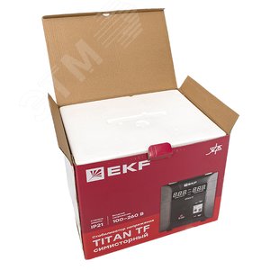 Стабилизатор напряжения симисторный TITAN -TF-5000 EKF - фото 9