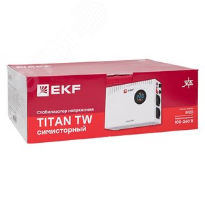 Стабилизатор напряжения симисторный TITAN -TW-1500 EKF - фото 9