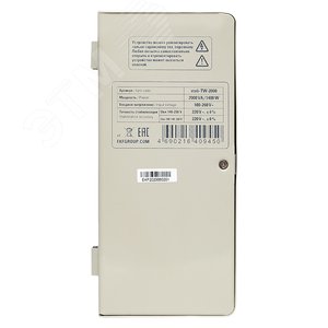 Стабилизатор напряжения симисторный TITAN -TW-2000 EKF - фото 3