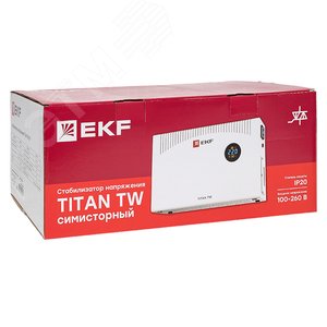 Стабилизатор напряжения симисторный TITAN -TW-5000 EKF - фото 8