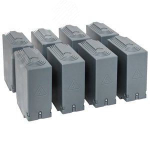 Комплект клеммных крышек (длинные) 6 шт. для рубильников Twin block 160-250А - фото 8