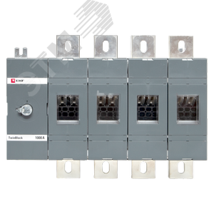 Рубильник 1000A 4P без рукоятки управления TwinBlock - фото 2