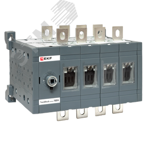 Рубильник 160A 4P реверсивный без рукоятки управления TwinBlock - фото 1