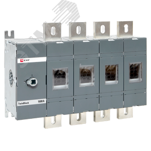 Рубильник 1600A 4P без рукоятки управления Twin block - фото 1