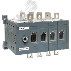 Рубильник 200A 4P реверсивный без рукоятки управления TwinBlock - фото 1