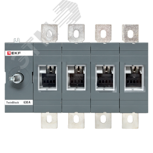 Рубильник 630A 4P без рукоятки управления Twin block - фото 2