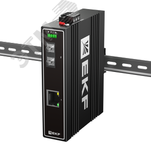 Медиаконвертер 10/100Base-TX в 100Base-X, разъем FC, двойное одномодовое оптоволокно, 1310нм TSX - фото 1