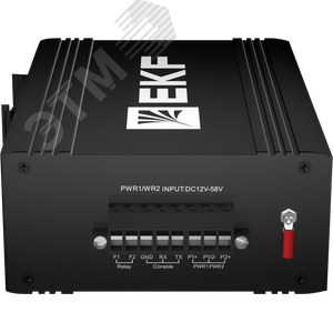 Коммутатор промышленный управляемый уровня L2 ML2-8GT, 8 портов 10/100/1000Base-T(X) RJ45, монтаж на динрейку TSX EKF - фото 4