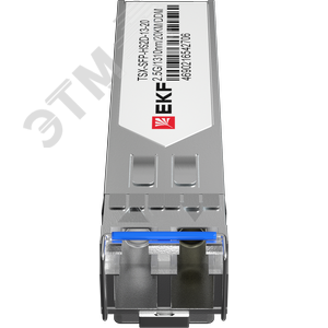 Модуль, оптический трансивер SFP 2,5 Гбит двойное одномодовое оптоволокно 1310нм дальность 20км TSX - фото 2