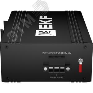 Коммутатор промышленный неуправляемый U-8GTP, 8 портов 10/100/1000Base-T(X) RJ45 c PoE, монтаж на динрейку TSX EKF - фото 4