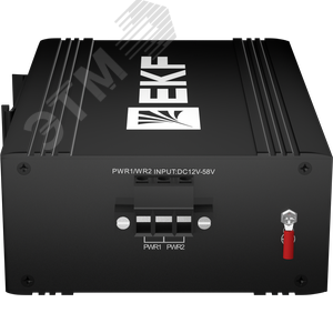 Коммутатор промышленный неуправляемый U-8GX/SFP-8GT, 8 портов 1000Base-X SFP, 8 портов 10/100/1000Base-T(X) RJ45, монтаж на динрейку TSX EKF - фото 4