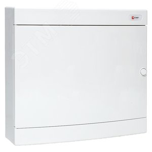 Щит распределительный навесной Unix белая дверь 2х18 модулей IP41 EKF PROxima - фото 1