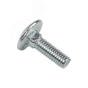 Винт гладкая головка квадратный подголовник М6х20 DIN 603 INOX - фото 1