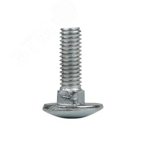 Винт гладкая головка квадратный подголовник М6х20 DIN 603 INOX - фото 3