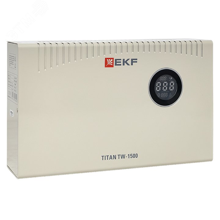 Изображение товара Стабилизатор напряжения симисторный TITAN -TW-1500 EKF (шт)