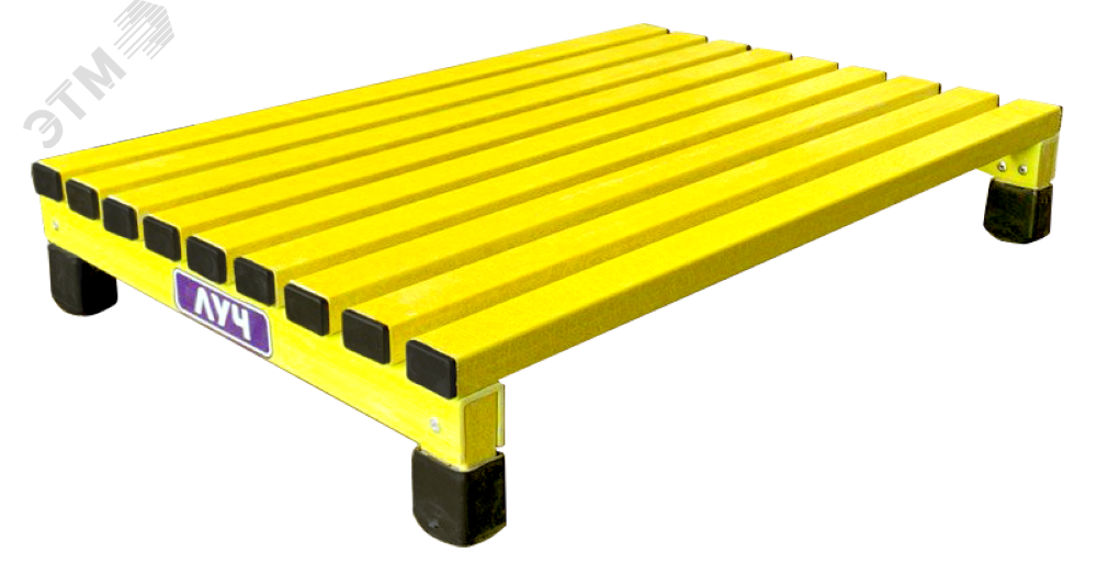 Изображение товара Диэлектрическая изолирующая подставка стеклопластик 700х500 мм