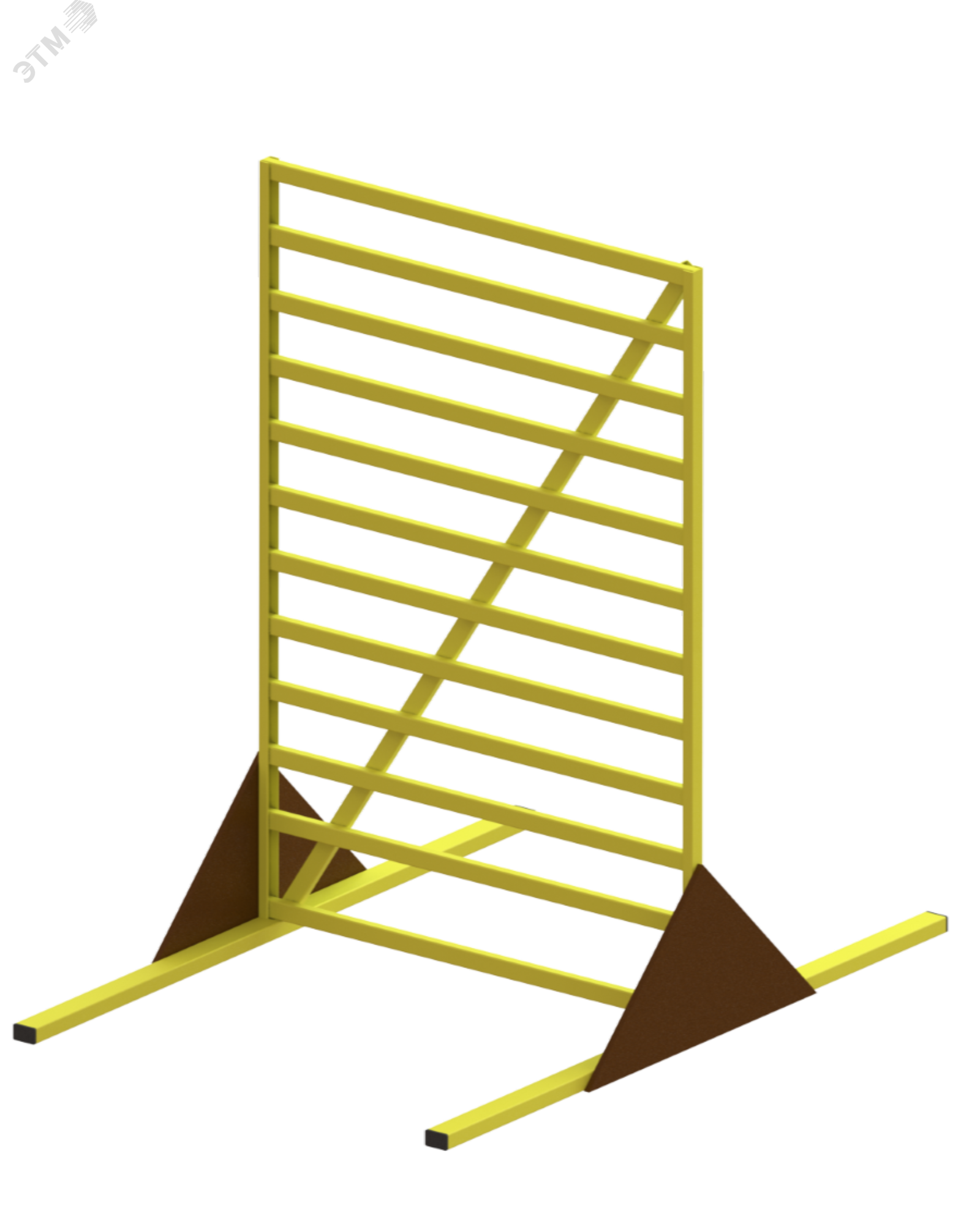 Изображение товара Щит диэлектрический стеклопластиковый для электробезопасности 1,2х0,8 м
