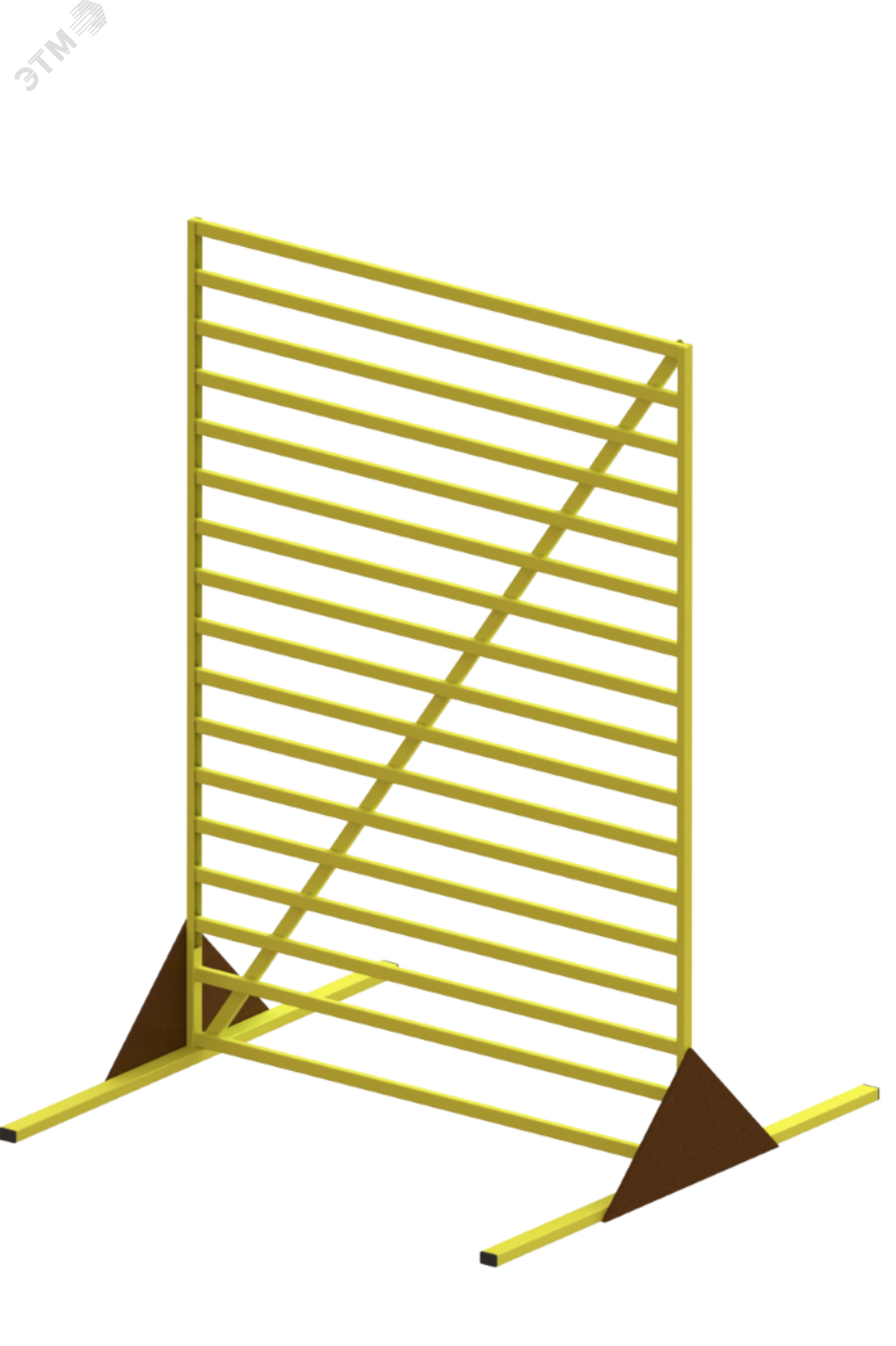 Изображение товара Щит диэлектрический стеклопластиковый 1,7х1,2 м для электроустановок