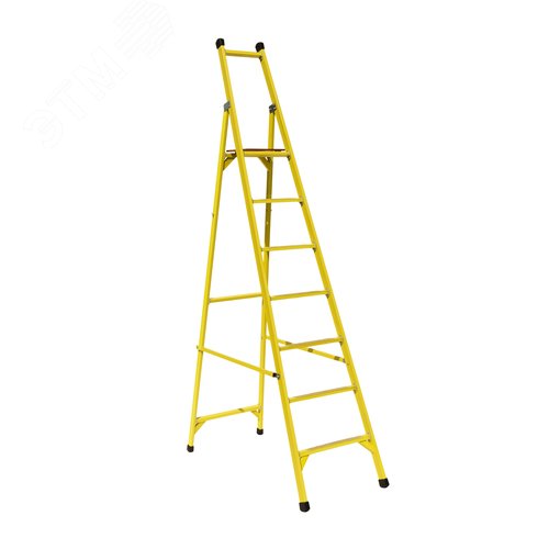 Изображение товара Стремянка диэлектрическая стеклопластиковая с симметричной опорой (шт)