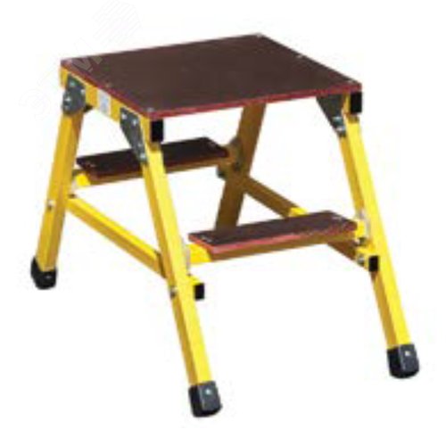 Изображение товара Стремянка-подмость диэлектрическая стеклопластиковая с симметричной опорой (шт)