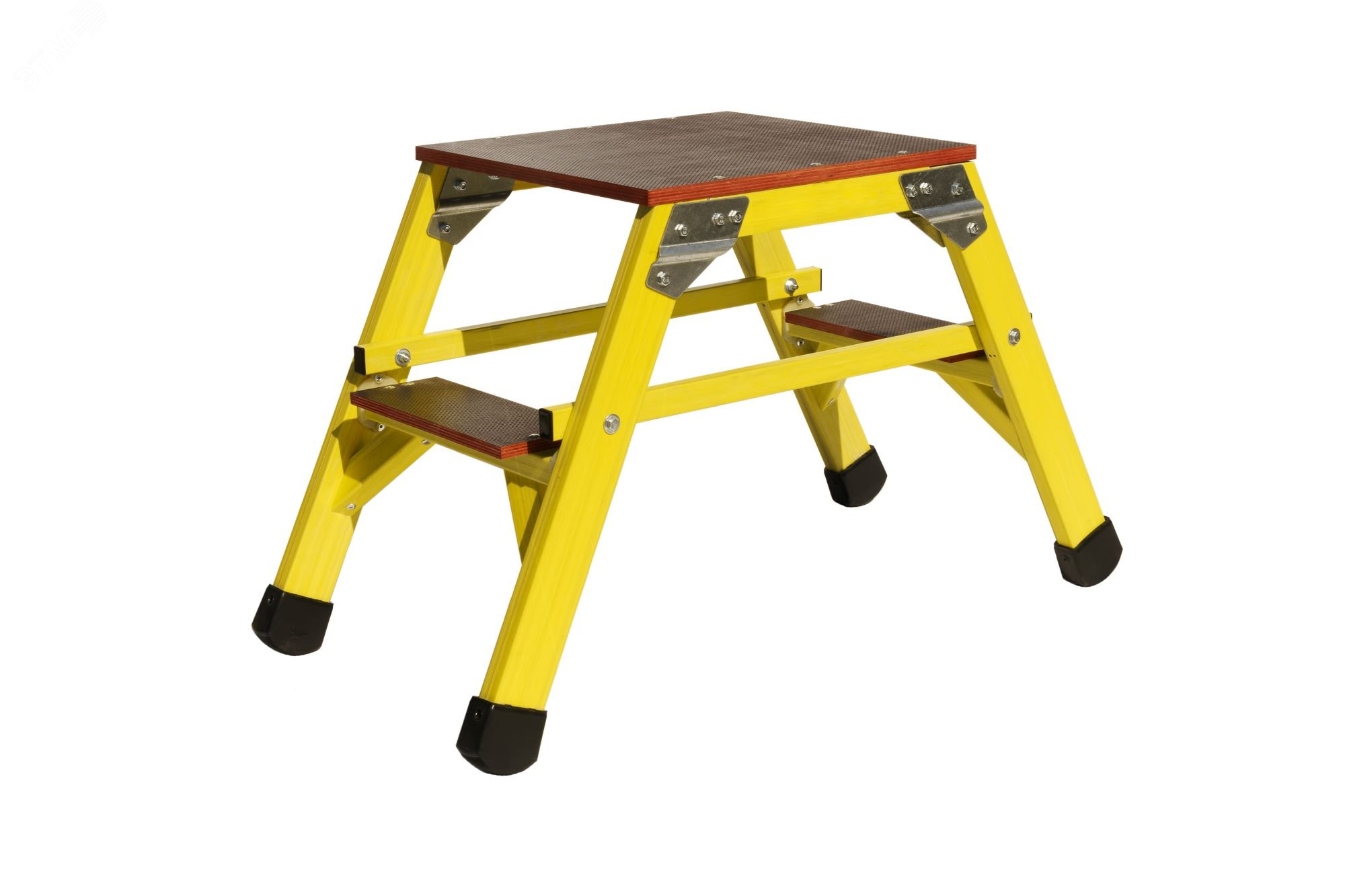 Изображение товара Стремянка-подмость диэлектрическая стеклопластиковая с симметричной опорой 0,5 м