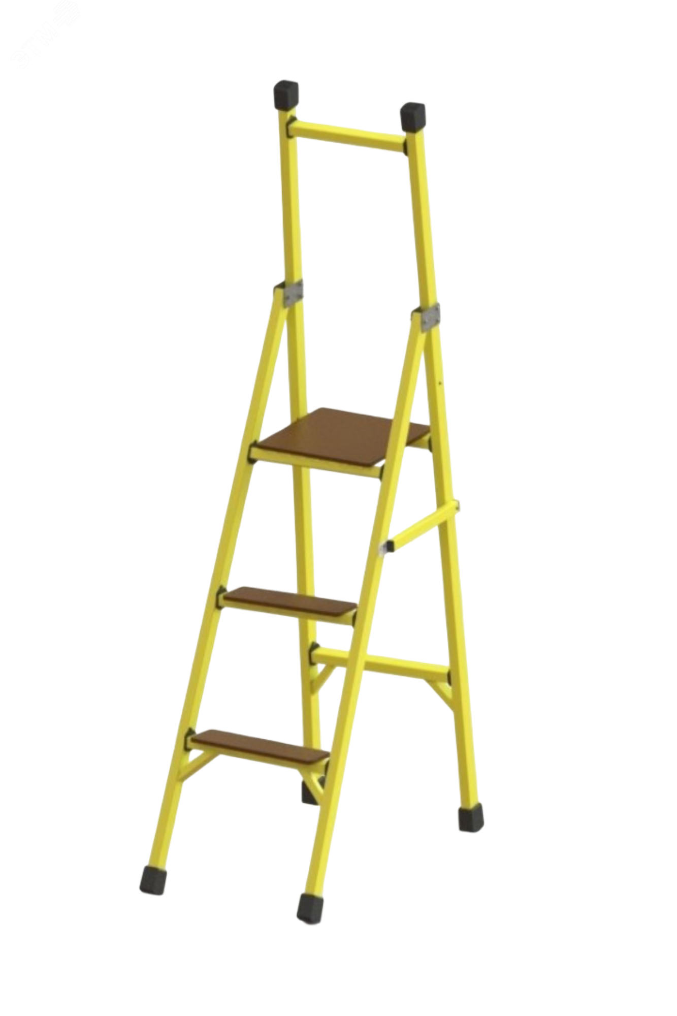 Изображение товара Стремянка диэлектрическая стеклопластиковая с широкими ступенями ЛУЧ