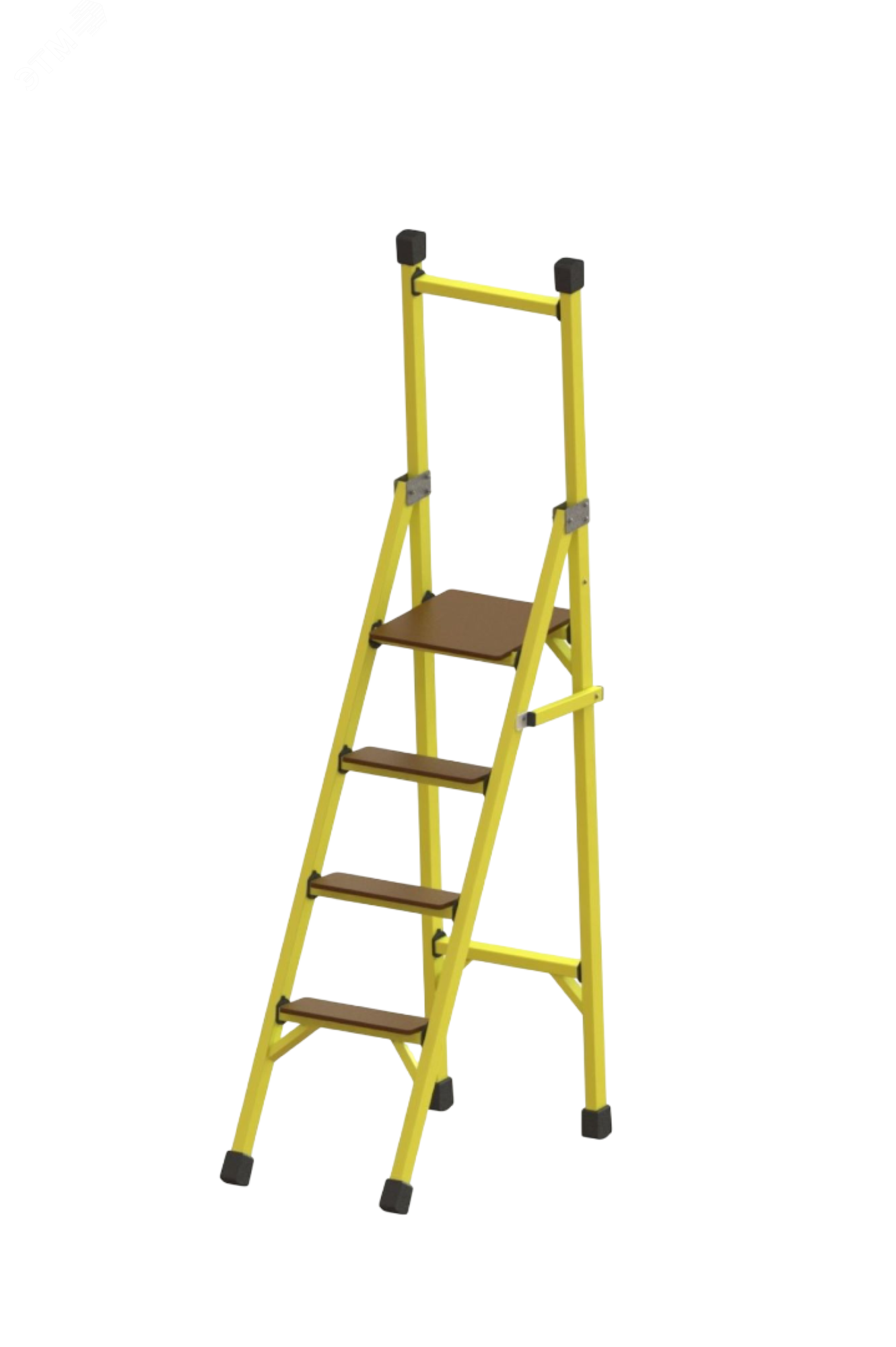 Изображение товара Стремянка диэлектрическая стеклопластиковая ''Телеком'' 4 ступени, высота 2,2 м