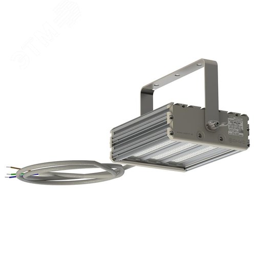 Изображение товара Светильник светодиодный УСС-48, взрывозащищенный, прозрачное стекло, 4000К, крепление скоба, 50Вт (шт)