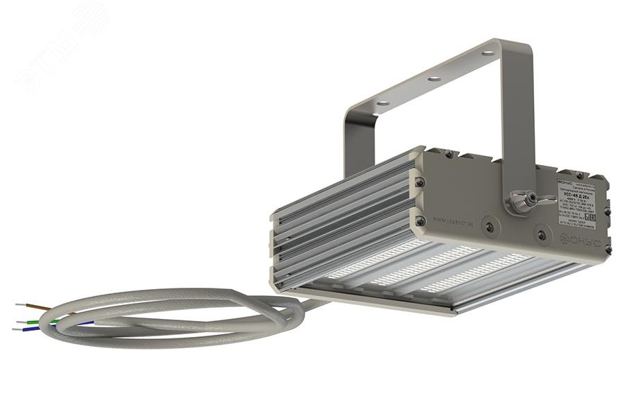 Изображение товара Светильник светодиодный взрывозащищенныХ для опасных зон УСС-48 50Вт 220В IP67