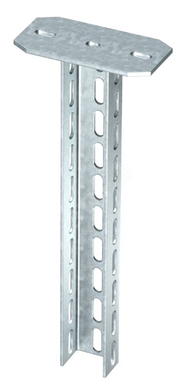 Изображение товара Стойка подвесная с траверсой 70x50x2500 из стали с горячим цинком