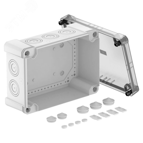 Распределительная коробка X25, IP 67, 286х202х126 мм, с прозрачной ...