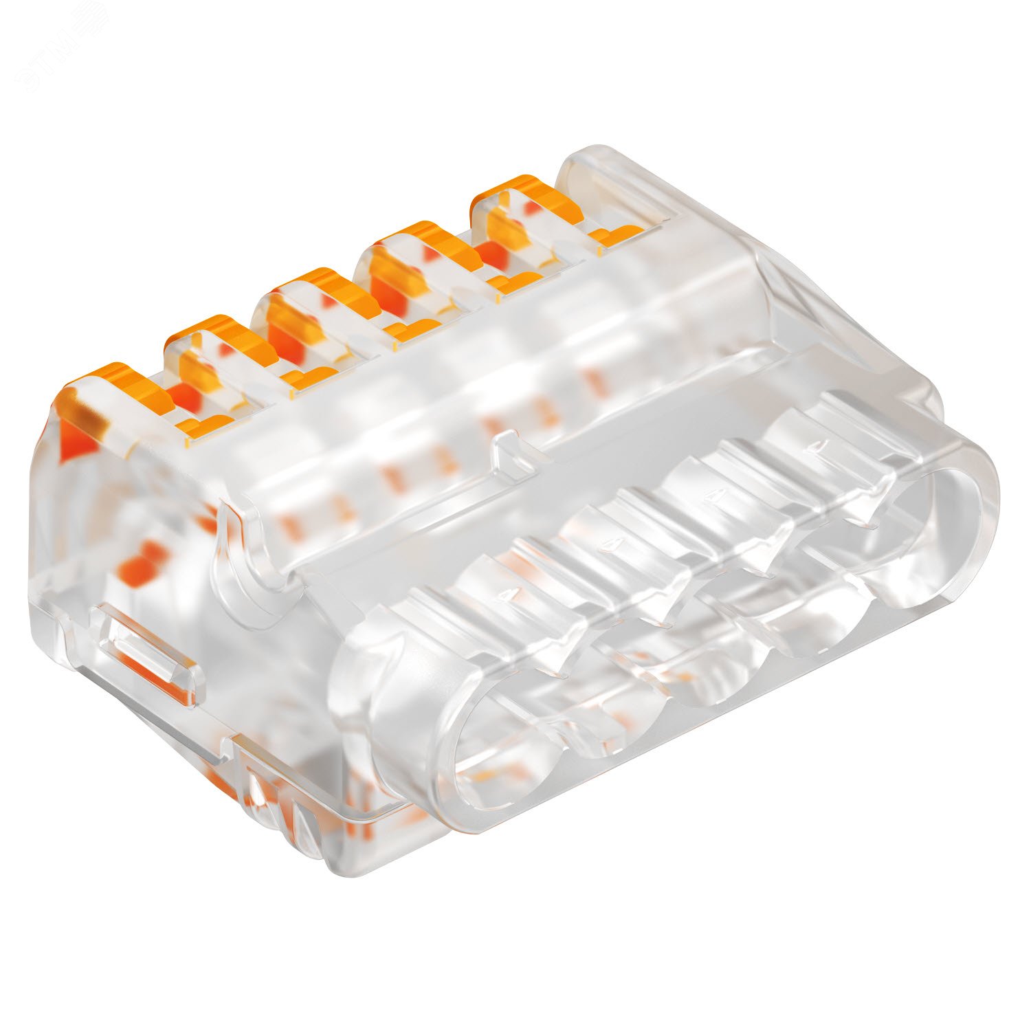 Изображение товара Клемма монтажная универсальная с зажимом 2x2,5 мм2 OBO 222-415 упак 4 шт