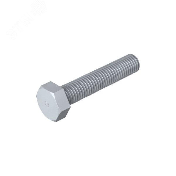 Изображение товара Болт с шестигранной головкой M12х60 мм - крепежный элемент высокого класса прочности