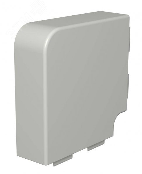 Крышка плоского угла кабельного канала WDK 60x170 мм (ПВХ, серый) WDK HF60170GR OBO Bettermann - превью 2