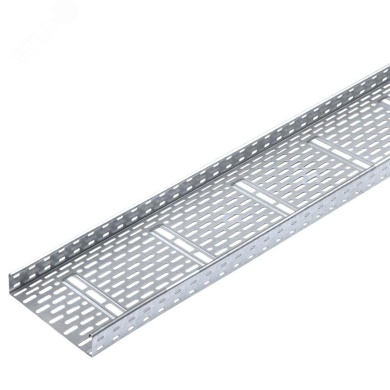 Изображение товара Кабельный листовой лоток перфорированный 60x300x3000 м для средних нагрузок