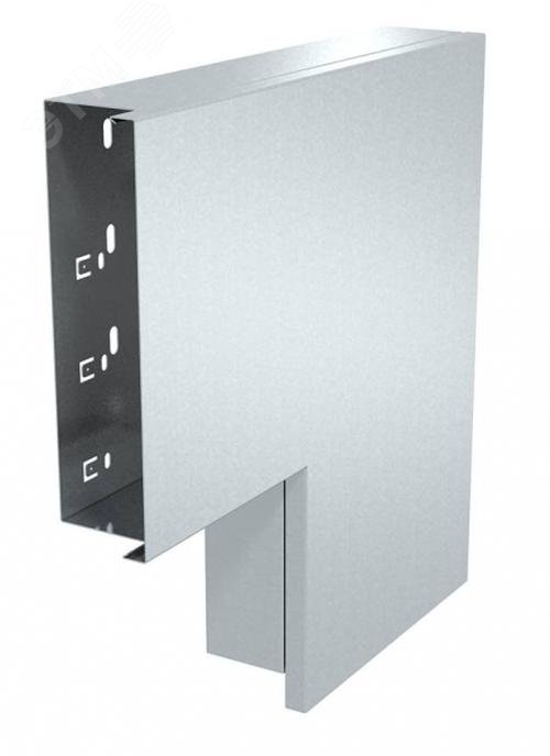 Изображение товара Плоский угол с крышкой кабельного канала LKM 60x200 мм из стали Германия