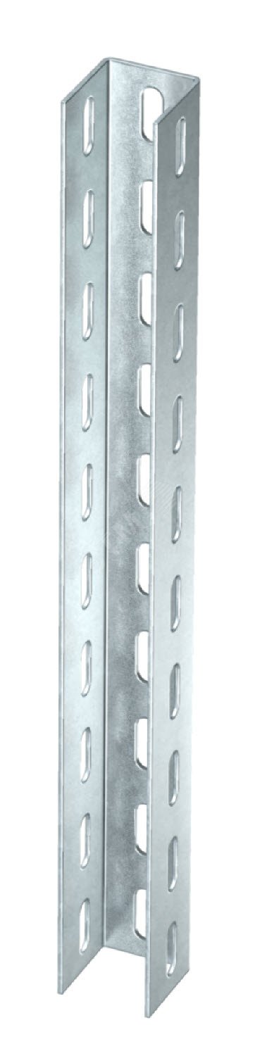 Изображение товара У-образная стойка из стали 2000 мм для легких нагрузок с цинковым покрытием OBO Bettermann