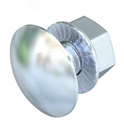 Изображение товара Болт с плоской головкой и гайкой M6x16 мм Германия OBO Bettermann