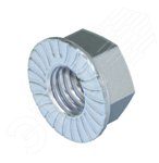 Изображение товара Шестигранная гайка комбинированная M6 (шт)