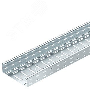 Изображение товара Лоток листовой кабельный LKS 615 FT RU, 60х150х3000 мм, S=0,7 мм, перфорированный, сталь, горячее оцинкование (М)