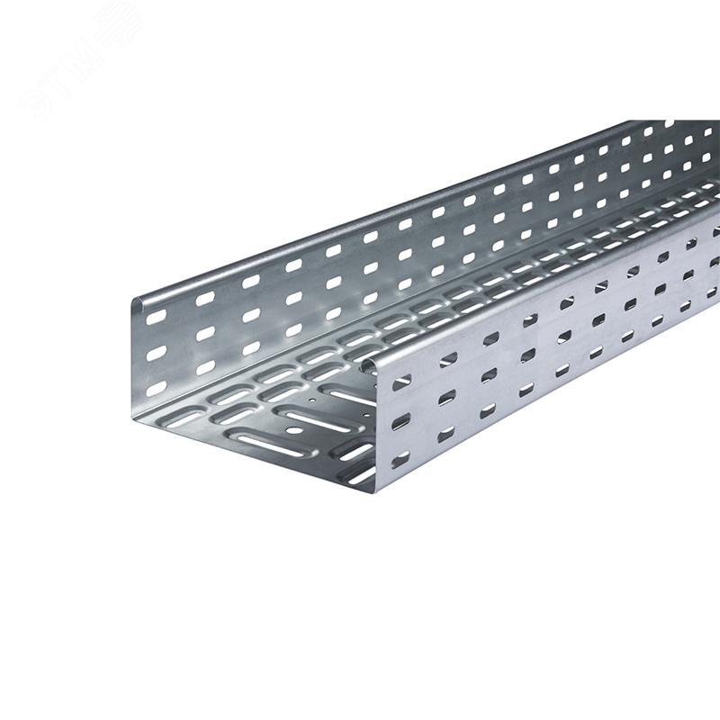 Изображение товара Лоток листовой кабельный LKS 820 FT RU, 85х200х3000 мм, S=0,7 мм, перфорированный, сталь, горячее оцинкование (М)