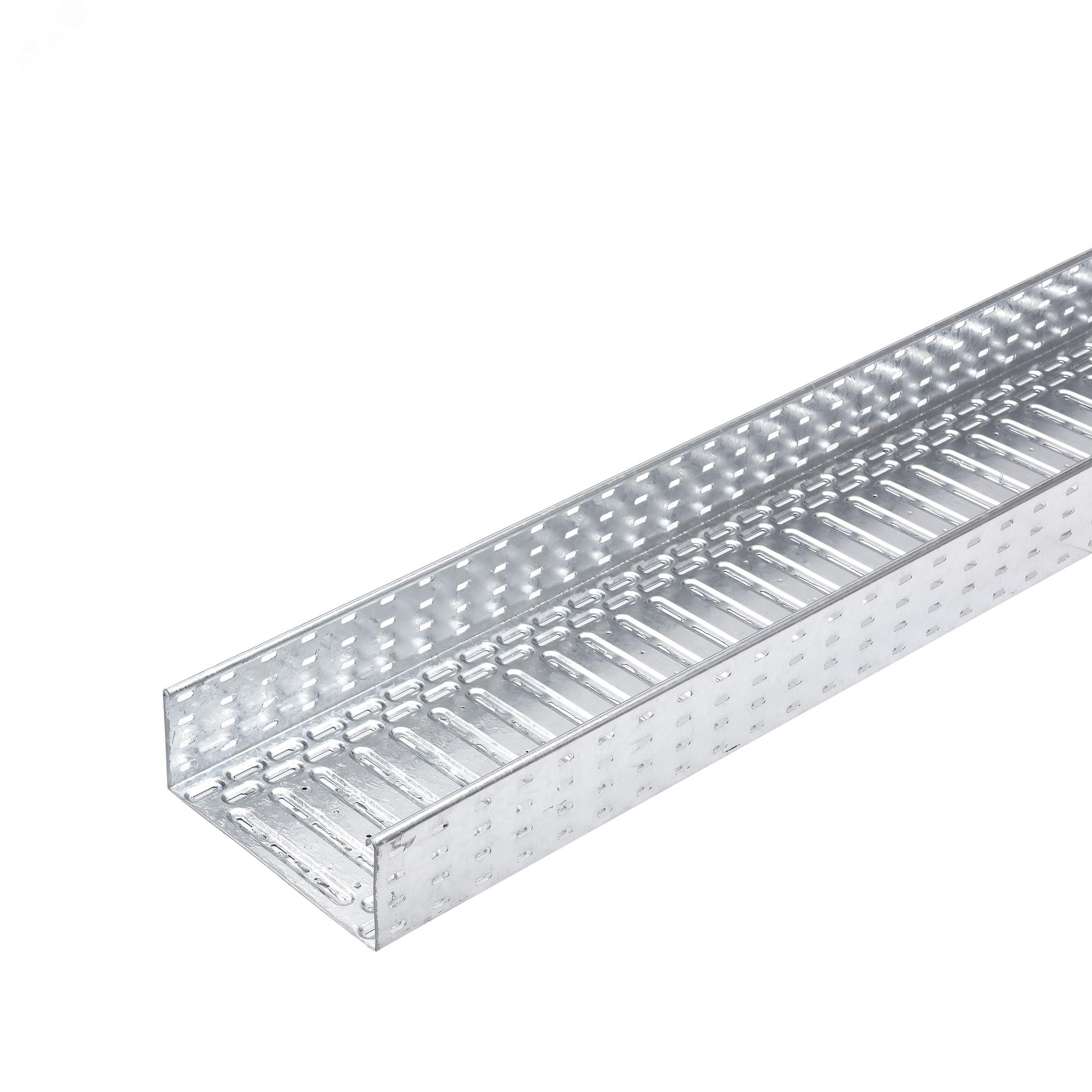 Изображение товара Лоток листовой кабельный LKS 130 FT RU 110х300х3000 мм перфорированный сталь