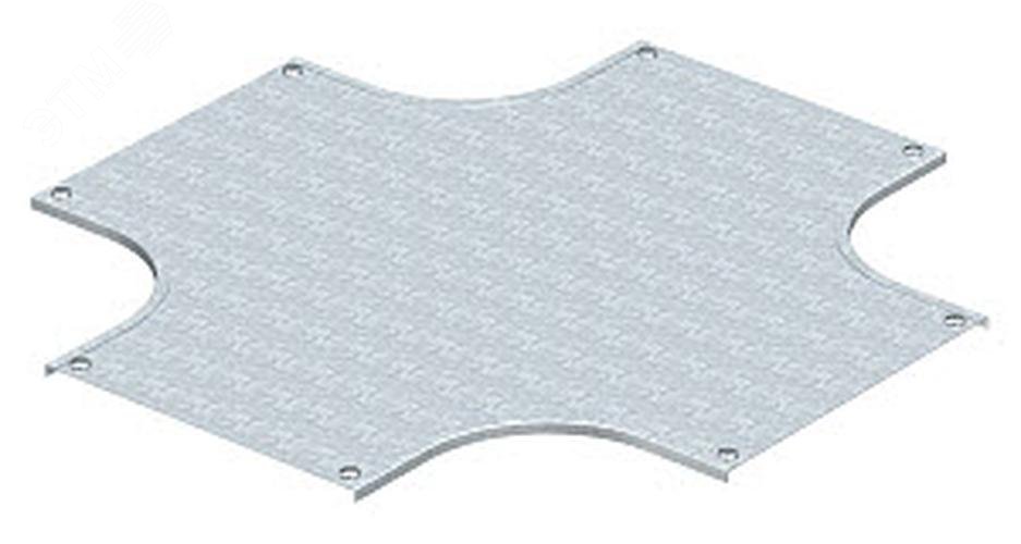 Изображение товара Крышка X-образной секции для лотка LKS 400мм (шт)