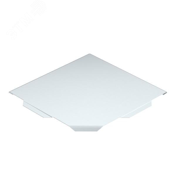 Изображение товара Крышка угловой секции 90гр. для лотка LKS 200мм надежная и прочная