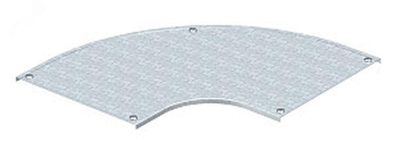 Изображение товара Крышка угловой секции 90° 505х505 мм из стали с цинковым покрытием OBO Bettermann