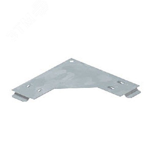 Изображение товара Крышка угловой секции 90гр 50мм DFB 90 050 из стали с цинковым покрытием