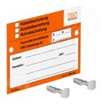 Изображение товара Маркировочная табличка для кабельных проходок 70x100 мм водо- и светостойкая