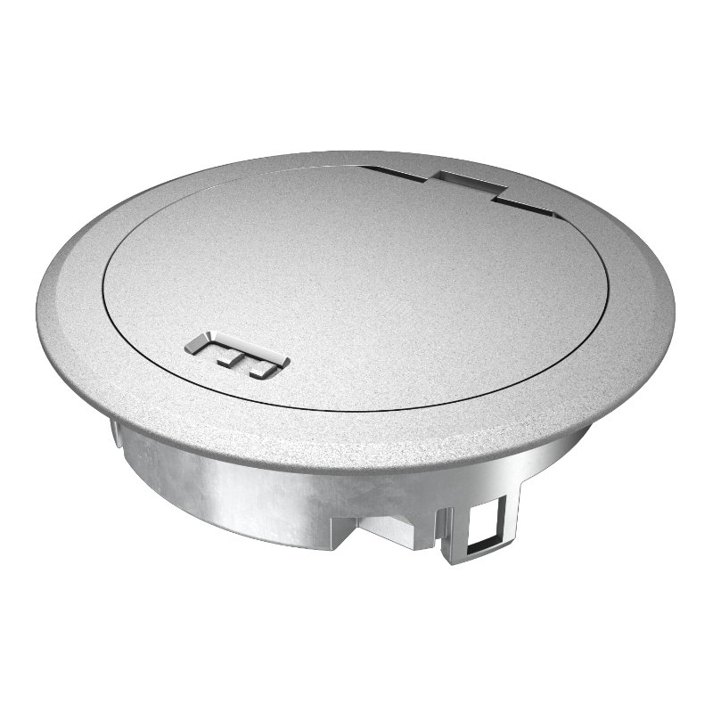 Изображение товара Лючок GES R2 40х140 мм (универсальный, хром.) (шт)