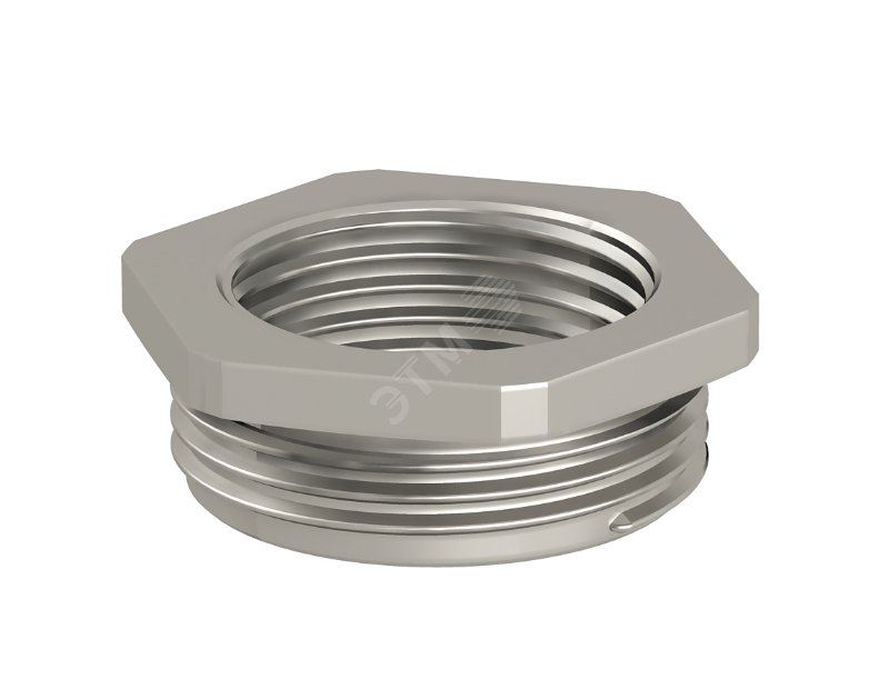 Изображение товара Адаптер OBO Bettermann 165 ADA M25-PG11 Адаптер латунь никелированное покрытие