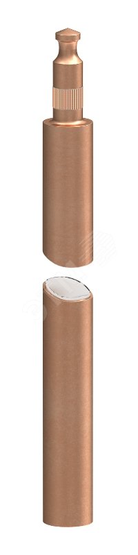 Изображение товара Заземляющий стержень 1,5 м из стали с медной оболочкой для безопасного подключения